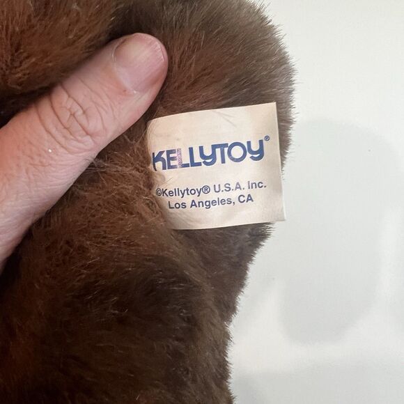 KellyToy Grizzly Bear Classic Impressions Brown Shades Soft Toy 8.5in - Picture 7 of 7